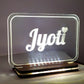 Personalised Acrylic Laser Engraved Name Plate 6x4