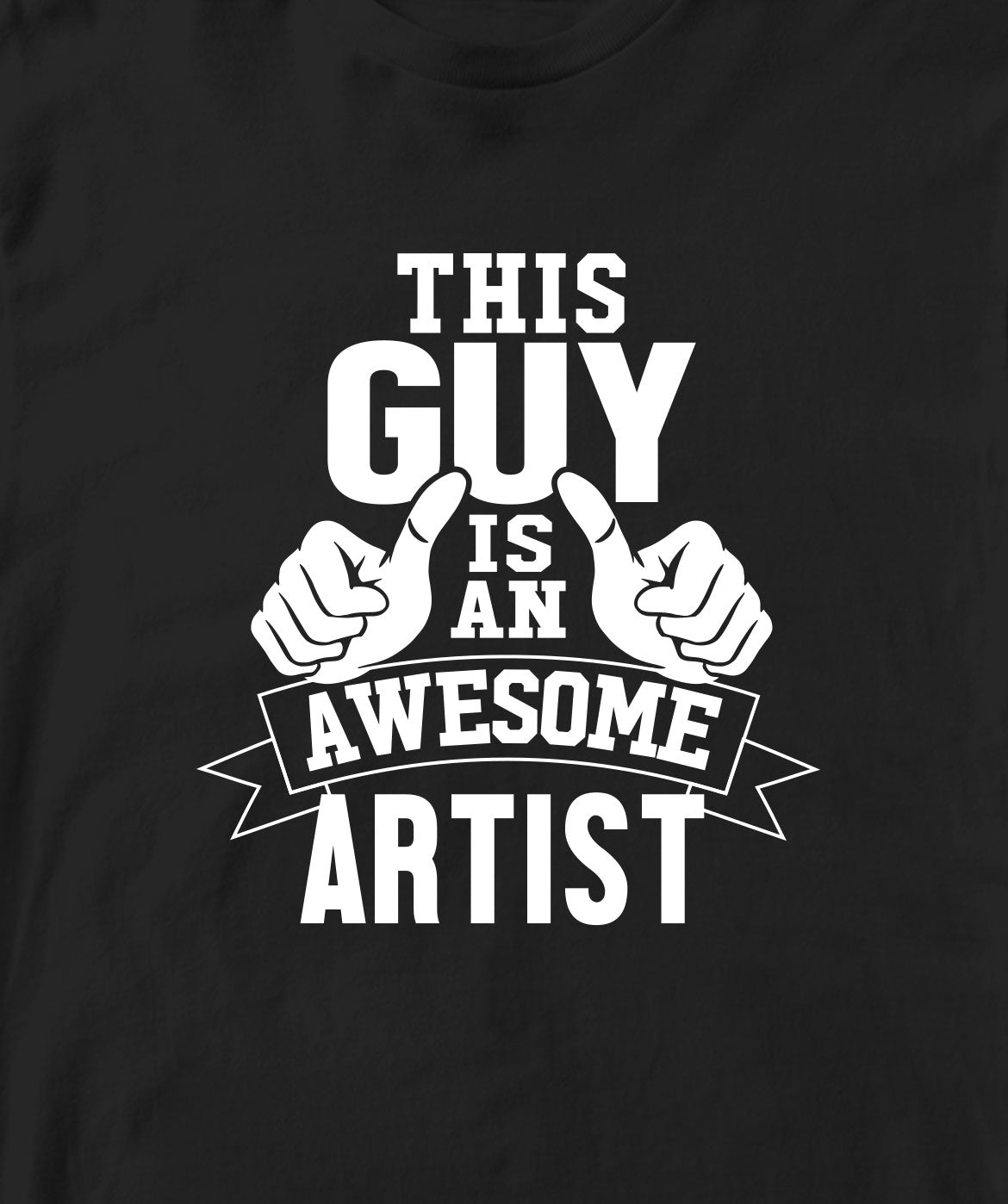 THIS GUY IS AN AWESOME ARTIST TSHIRT