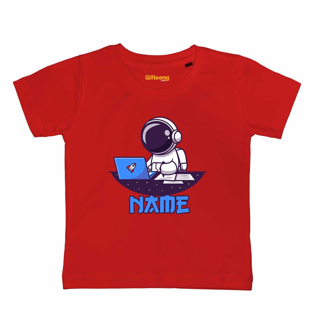 Customised Name Kids Astranaut 002