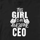 THIS GIRL IS AN AWESOME CHARTERED ACCOUNTANT TSHIRT