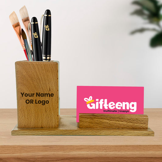 Wooden Desk Organiser W004