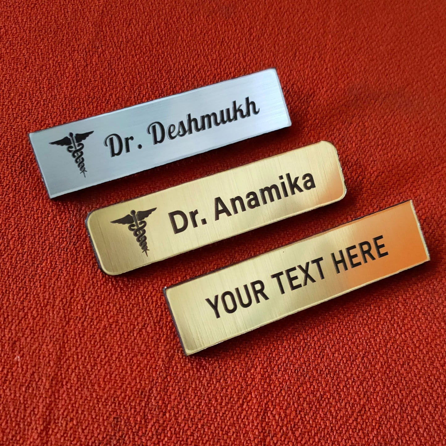 Custom Name Badges For Doctors, Office Staff Hotel or your Group