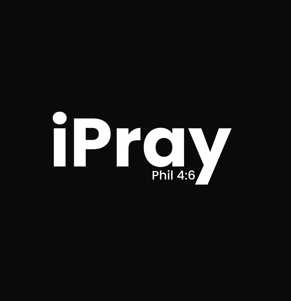 iPray Pure Cotton Round Neck Tshirt