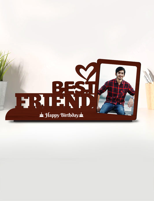 Personalised Pre-Printed Best Friend Photo Stand