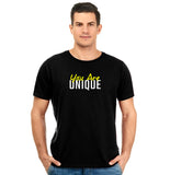 You Are Unique Unisex Pure Cotton Round Neck Tshirt For Artist