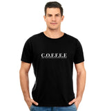 C O F F E E Pure Cotton Round Neck Tshirt