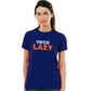 Ekdam Lazy Unisex Pure Cotton Round Neck Tshirt For Artist