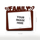 Personalised Pre-Printed Family Photo Frame