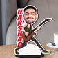 Guitarist Caricature Photo Stand