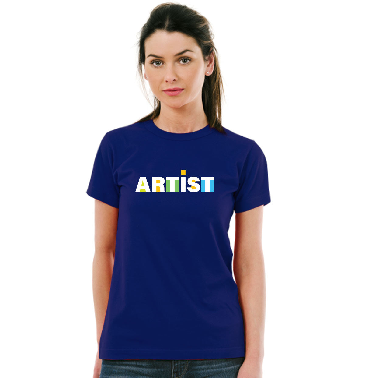 Artist V2 Unisex Pure Cotton Round Neck Tshirt For Artist