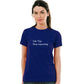 Life Tip- Stop Expecting Pure Cotton Women Round Neck Tshirt