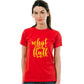 What The Fluff Pure Cotton Women Round Neck Tshirt