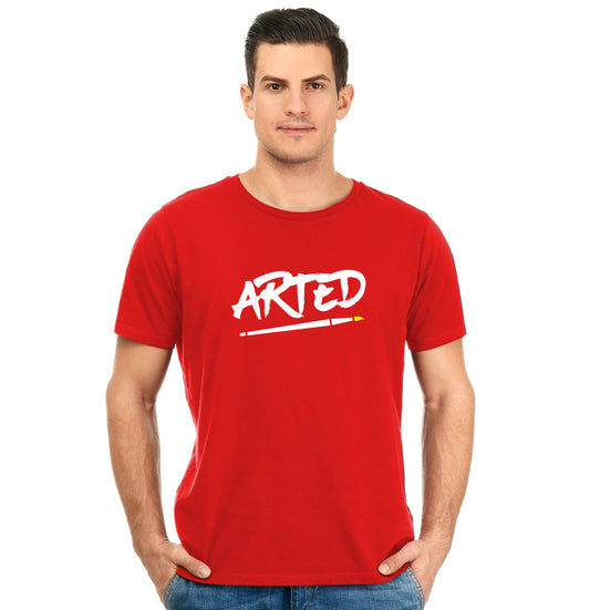 Arted V2 Unisex Pure Cotton Round Neck Tshirt For Artist