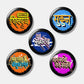 Cultural Pin Badges Set of 5 (IUPB005)