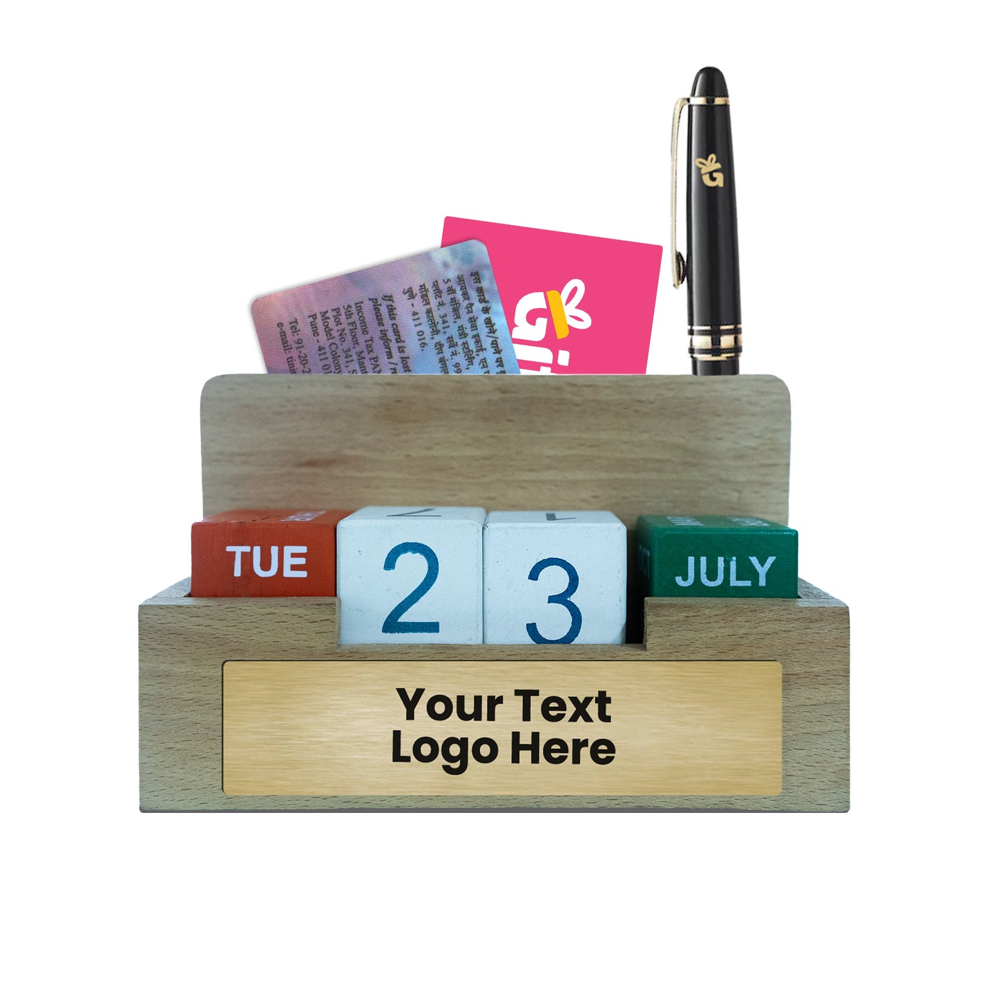 Wooden Desk Organiser 008