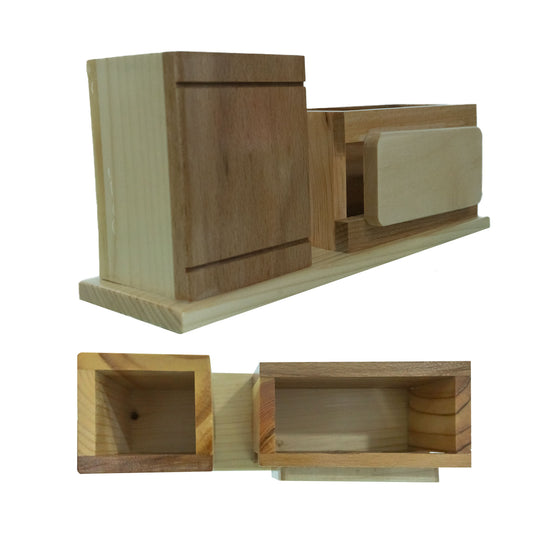 Wooden Desk Organiser W001