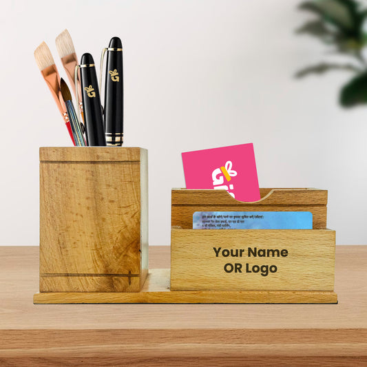 Wooden Desk Organiser W003