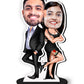 Personalised Boss Couple Caricature Photo Stand