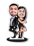 Personalised Boss Couple Caricature Photo Stand